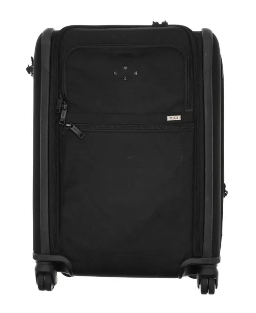 TUMI Continental Dual Access 4 Wheeled Black Carry-On Suitcase 9048