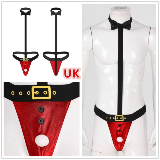 control my sex toy Seasonal Santa-Inspired Bodysuit main image 1