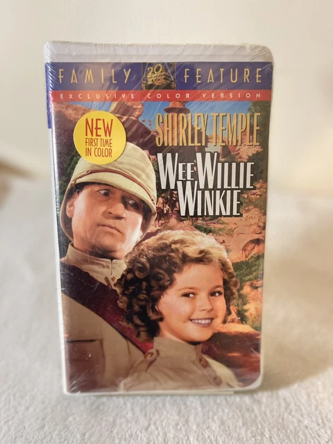 Wee Willie Winkie (VHS, 1994) Clam Shell Shirley Temple Brand New Sealed