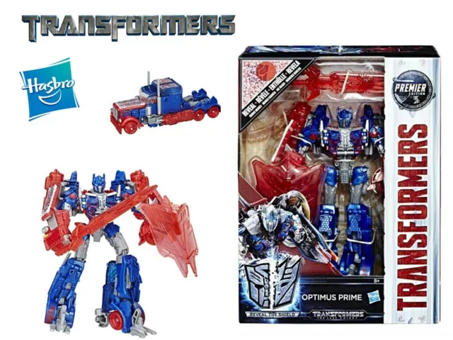 Transformers Last Knight Premier Edition Reveal The Shield Optimus Prime Figures