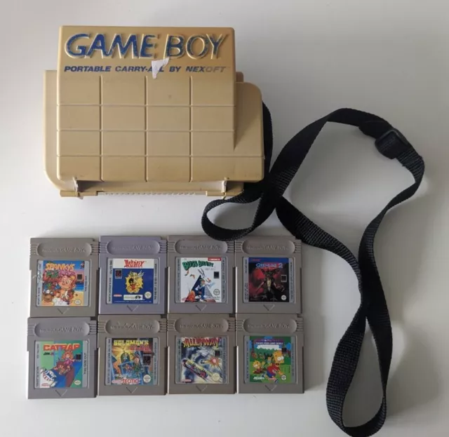 8 Jeux GameBoy + Sacoche Game Boy