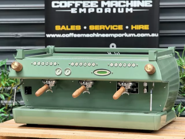 La Marzocco GB5 3 Group Commercial Coffee Machine - Wilderness Green