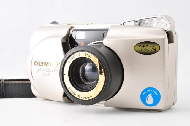 [READ! Near MINT] Olympus μ Mju Zoom 115 Deluxe Point & Shoot Film Camera JAPAN