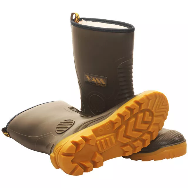 VASS Tex Fleece Lined Wellie Short Waterproof R Boot Welly - All Sizes 2