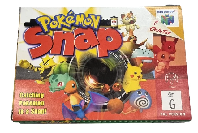 POKEMON SNAP NINTENDO 64 N64 Boxed PAL *Complete*