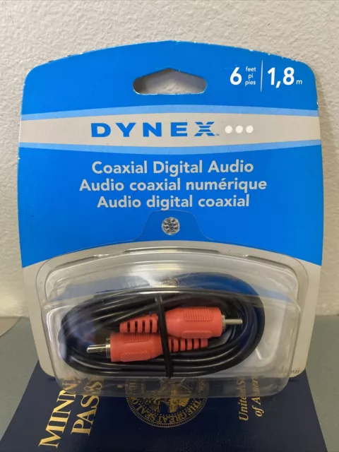 Dynex™ - 6' Coaxial Audio Cable - Multi