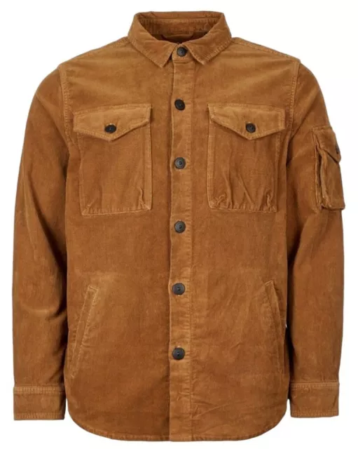 Barbour beacon cheap askern overshirt navy