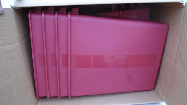 NEW 12 PACK Sharps 3 Gallon Biohazard Containers with lids Medegen FREE SHIP