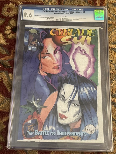 Cyblade Shi: The Battle for Independents 1 CGC 9.6 1st Appearance of Witchblade