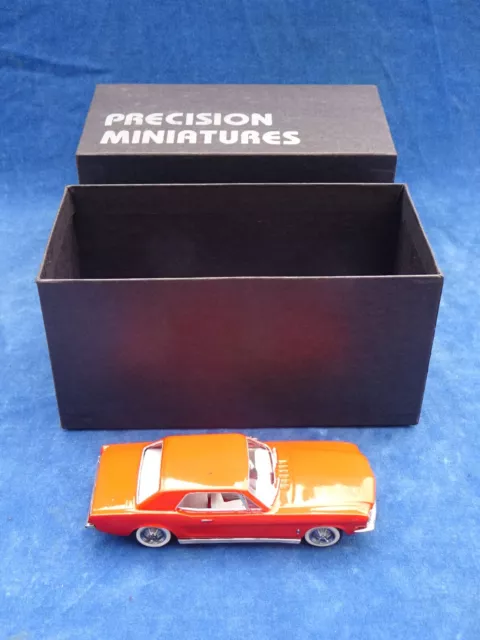 Rare ++ Top ! Pmi Precision Miniatures 1:43 1965 Mustang Coupe 2