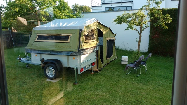 Zelt-Anhänger GORDIGEAR Anhängerzelt Klappzelt