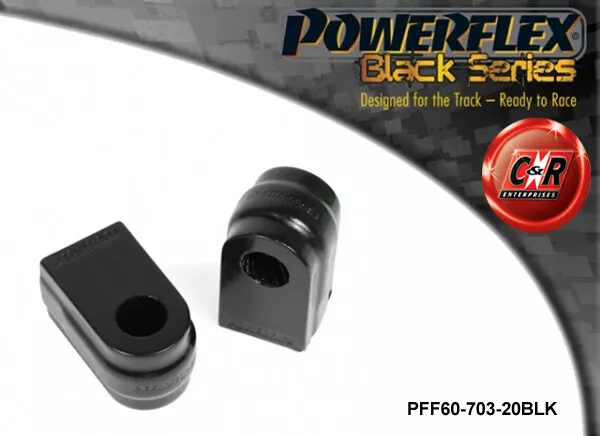 Powerflex Black Frarb Moyeu 20mm pour Renault Megane 3 RS 08-16 PFF60-703-20BLK
