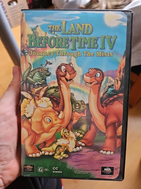 THE LAND BEFORE Time IV: Journey Through the Mists 4 (VHS, 1996 ...