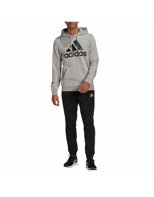 Adidas Tuta Completa Cappuccio Felpa Uomo Ragazzo Ginnastica Palestra Sportiva R