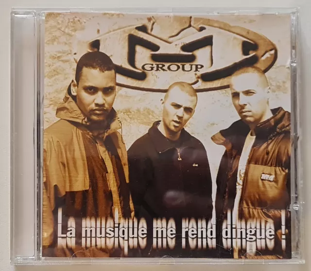 M Group. La musique me rend dingue. CD 2001.  Hip hop. Très bon état.