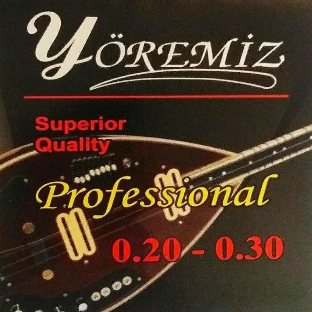 Elektro Baglama Saz Teli Professional YÖREMIZ 0.20 - 0.30 Tel Strings Saiten