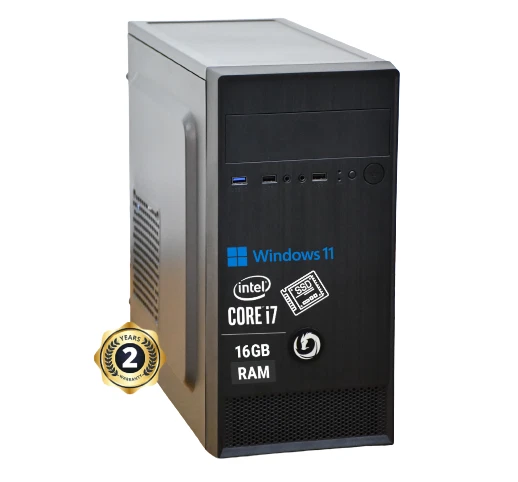 PC FISSO I7 windows 11 desktop ram16gb assemblato completo computer ...