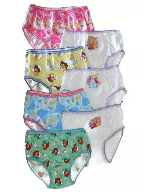 Disney Princess Toddler Girls' 3pk Training Pants and 4pk Panties COMBO  PACK