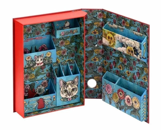 YUKO HIGUCHI X Holbein 2024 Tool Box & Tin Can Set Cat BO-chan
