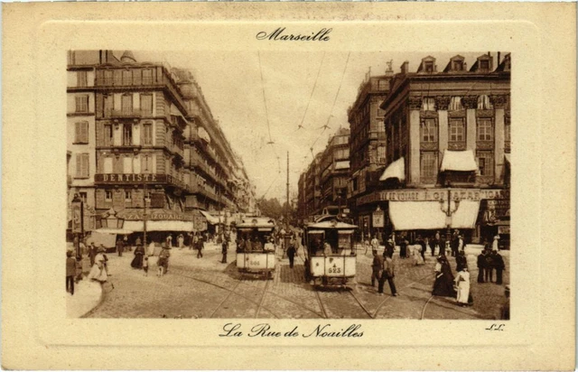 CPA MARSEILLE La Rue de Noailles (66873)