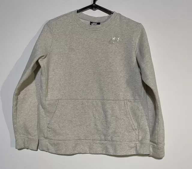 Nike Sweatshirt Girls XL Long Sleeve Pullover Front Kangaroo Pocket