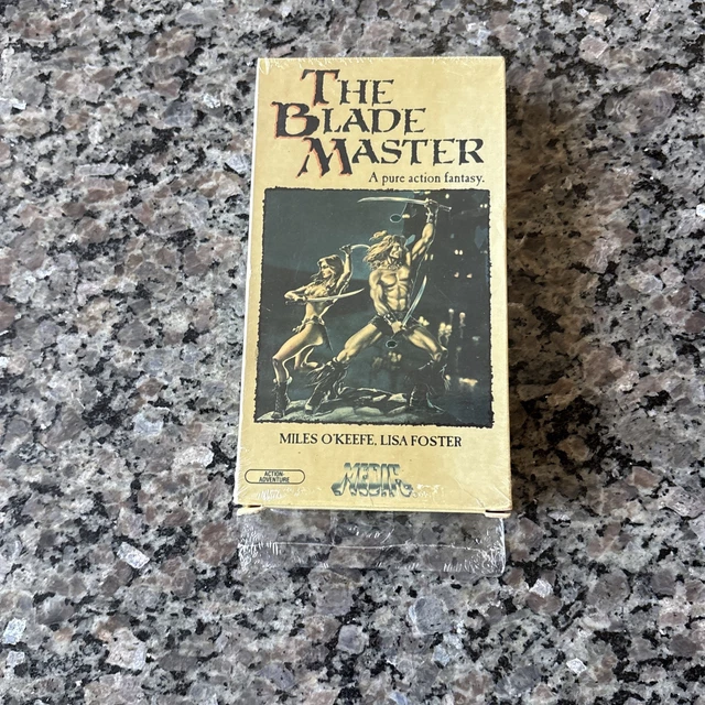 THE BLADE MASTER VHS Media First Release £61.78 - PicClick UK