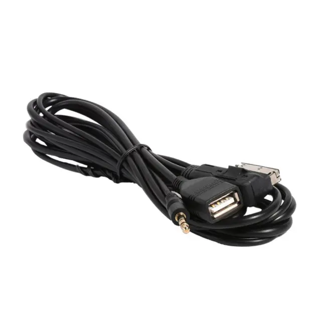 Car AUX USB Cable Cord For A4 A5 A6 A7 A8 Q5 Q7 R8