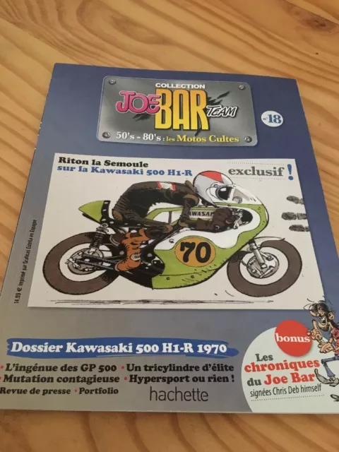 Joe Bar Team n° 18  collection moto revue magazine 50's 80's les motos cultes