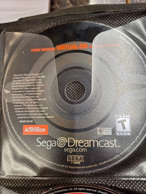 Cyber Troopers Virtual On Oratorio Tangram - Jeu Sega Dreamcast - Édition Japonaise - Version NTSC-J - 1999