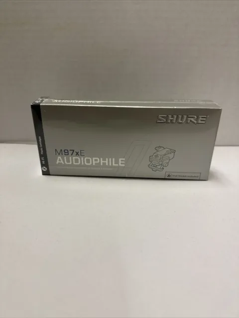 Shure M97xE  Audiophile Phono Cartridge NEW + FACTORY SEALED! (NOS)