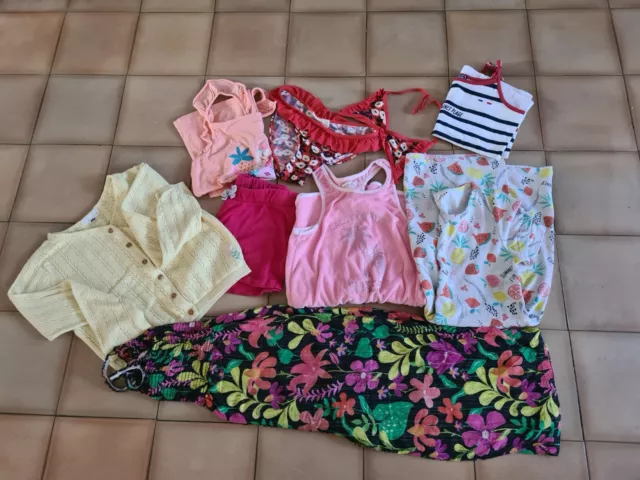 Lot Vêtements Tenue Combipantalon,robe,maillot ORCHESTRA taille 10 Ans Fille