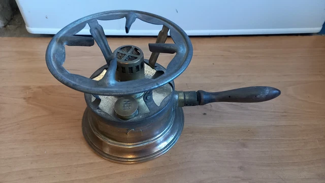 Récho Ancien Pigeon N°1 – Poêle à Alcool Pliable Vintage Camping – Fabriqué En France