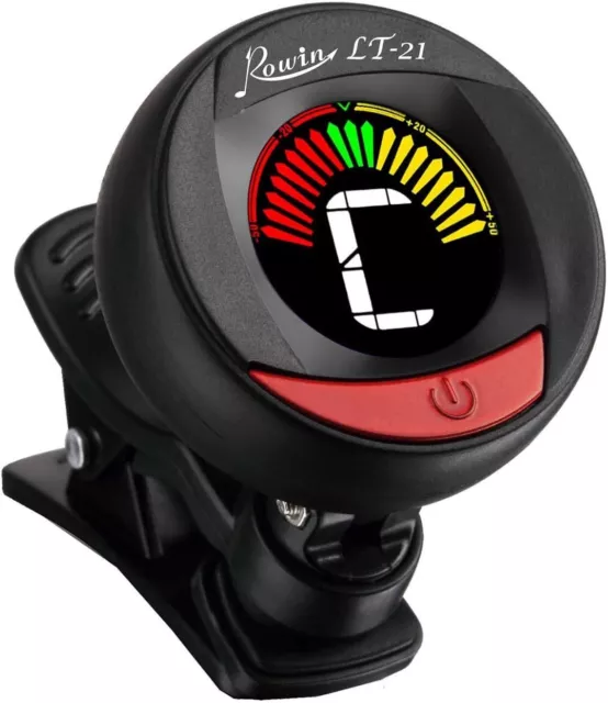 Guitar Tuner Clip On Tuner for Electric Acoustic Guitars Bass Chromatic Violin