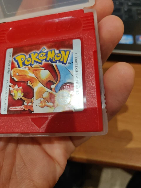 POKEMON ROUGE GAMEBOY Nintendo Officielle + Boîte Game Boy EUR 42,95 ...