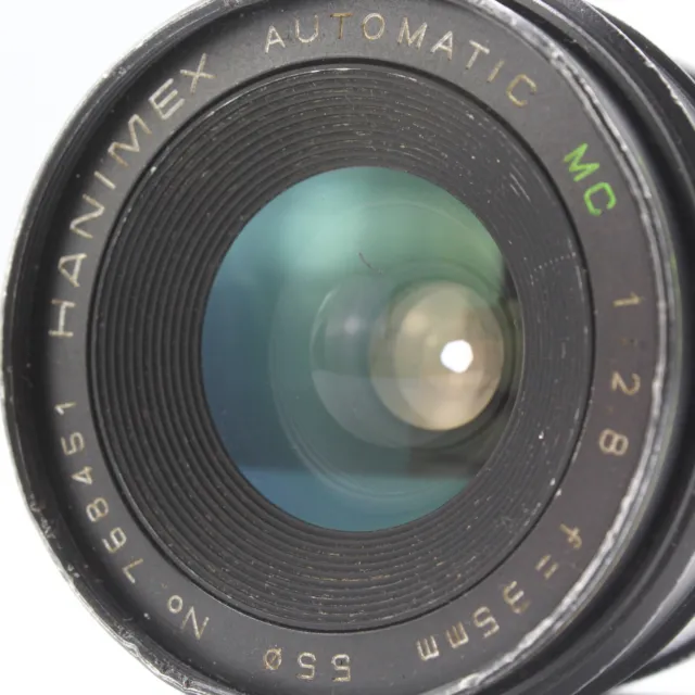 Hanimex Automatic MC 35mm F/2.8 Konica AR Mount Lens N°768451 - état Usé 2