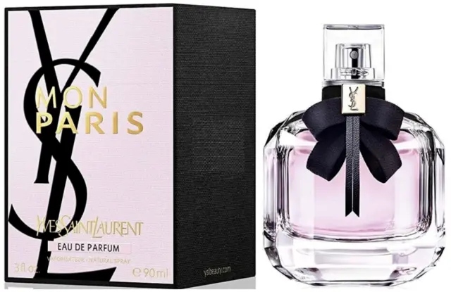 Mon Paris by Yves Saint Laurent Eau De Parfum 3oz 90ml New in Box