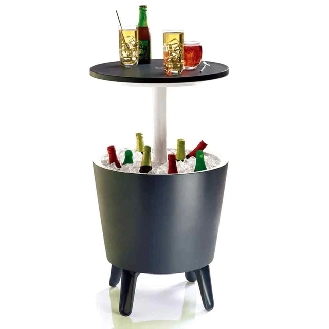 Keter Cool Bar Gartentisch mit Kühlfunktion Tisch Stehtisch + Kühlbox 192710 ...