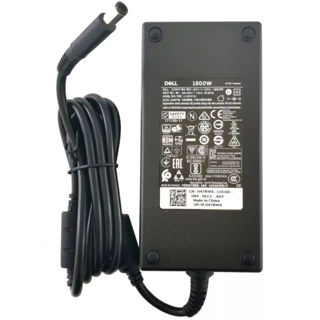 Dell Alimentatore Originale 180W 19.5V 9.23A