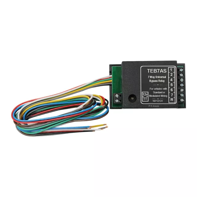 Universal TEB7AS Bypass Relay Towing Electrics / Towbar Wiring