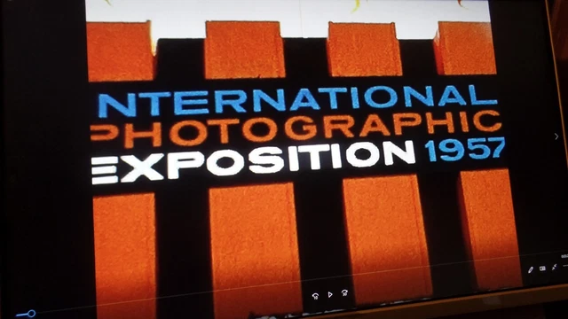Raro carrete de película en casa de 8 mm de colección exposición internacional de fotos EE. UU. U319