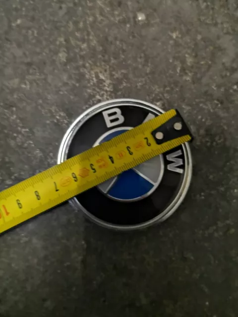 Cache-moyeu avec anneau bleu (diamètre 68 MM) BMW pour jantes alliage BMW  Série 4 F32 F33 F36