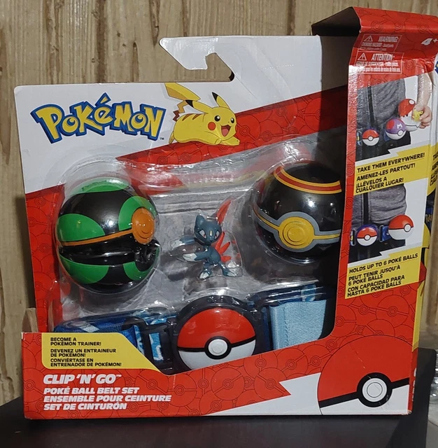 Pokémon Clip N GO Poke Ball Belt Set Toy Brand New/ Sealed Pokémon Clip N GO Poke Ball Belt Set Toy Brand New/ Sealed