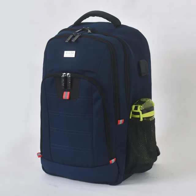 Hiking Backpack Women Men Large USB Laptop Rucksack Waterproof School Bag UK