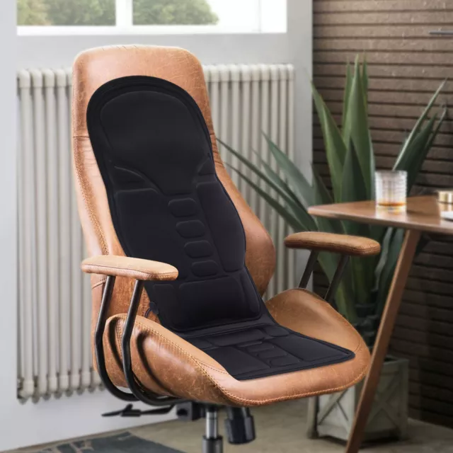 Auto Büro Massagesitzauflage mit Wärmefunktion+Vibration Nacken Massagegerät