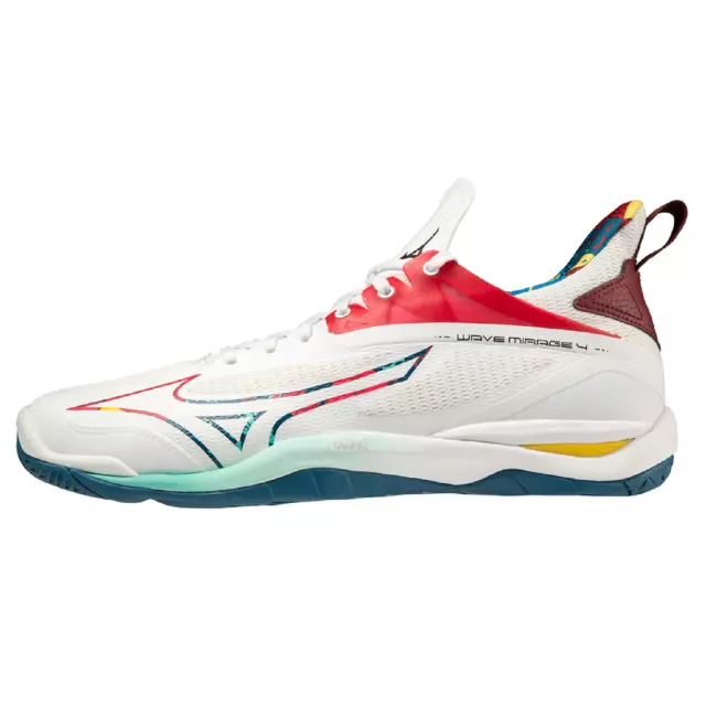 Mizuno Wave Mirage 4 Indoor Handball Volleyball Sportschuhe weiß X1GA215048 SALE