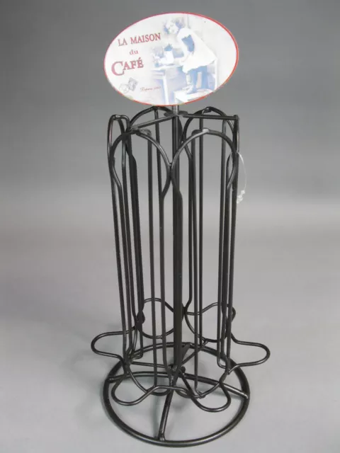 Metal Soporte para Tazas Nostalgia Estilo Casa de Campo 30cm