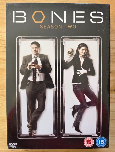 BONES SEASON 2 DVD Box Set Region 2 PAL Deleted Scenes