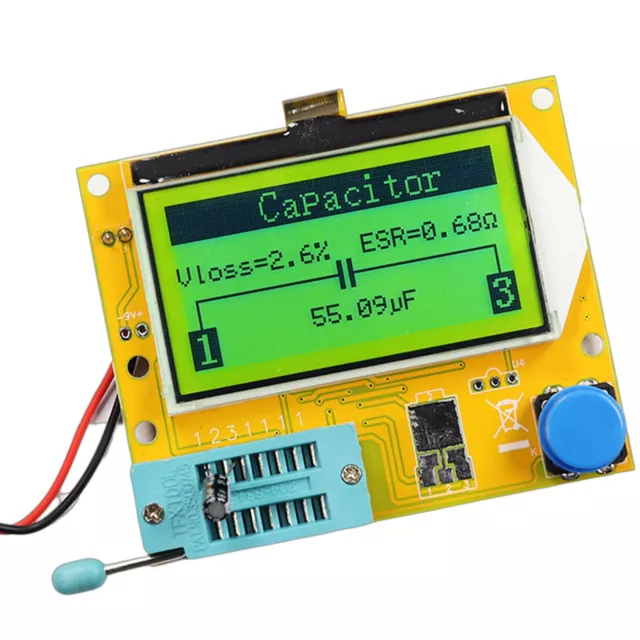 Komponententester Transistor Diode Induktivität Triode Kapazitanz Tester Meter