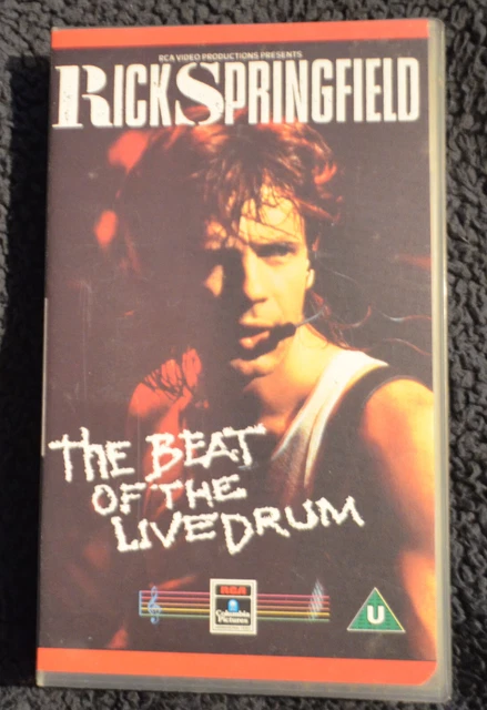 RICK SPRINGFIELD THE Beat Of The Live Drum Video 15 Tracks