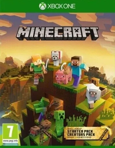 Minecraft Xbox One Starter Pack Same Day Dispatch Free Delivery